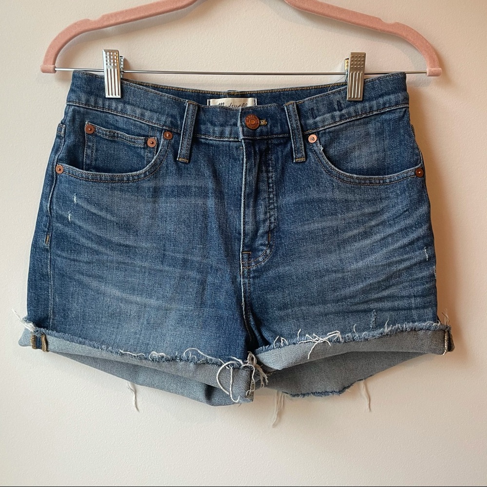 Madewell High-Rise Denim Shorts - Size 27